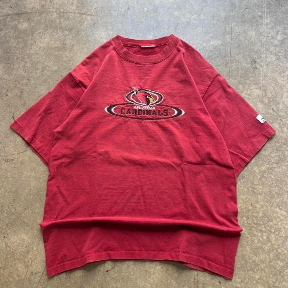 Vintage 90's Logo Athletic Arizona Cardinals AZ NFL T Shirt Single Stitch